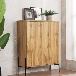 Wohnen Highboard im Skandi Design - Elastian