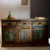 Wohnen Highboard Jamaica im Shabby Chic Design