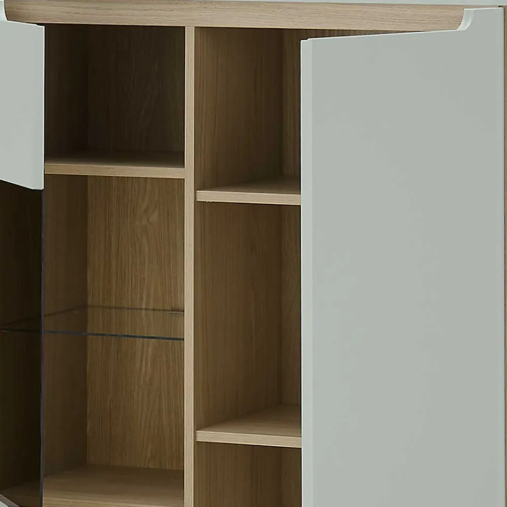 Wohnen Highboard mit Glaseinsatz - Armina