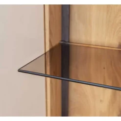 Wohnen Vitrinen|Wohnzimmer-Vitrinen*Highboard Vitrine mit LED Beleuchtung - Cocondar