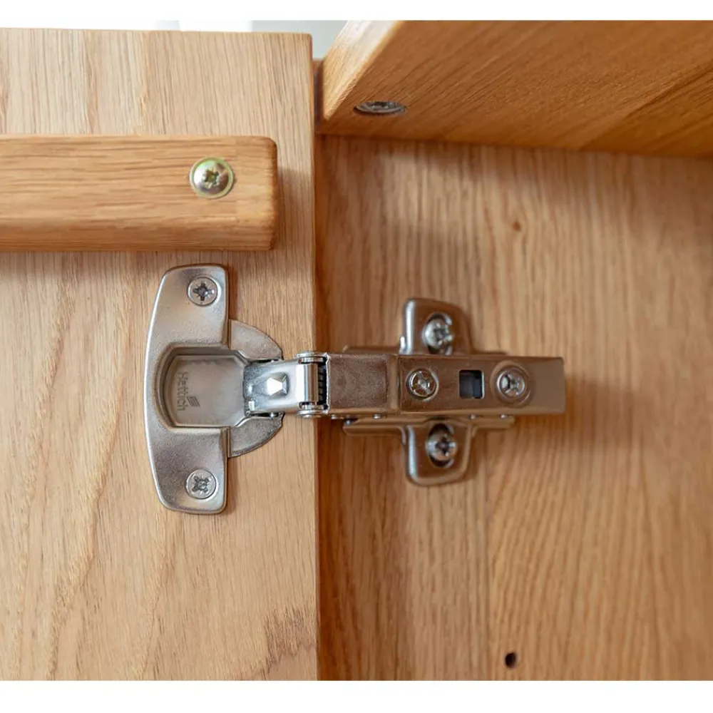 Wohnen Vitrinen|Wohnzimmer-Vitrinen*Highboard Vitrine mit LED Beleuchtung - Cocondar