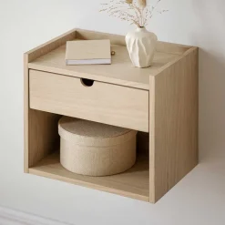 Wohnen Hänge Kommode mit Schublade & Fach - Pluta