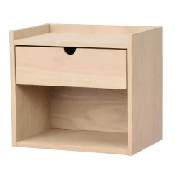 Wohnen Hänge Kommode mit Schublade & Fach - Pluta