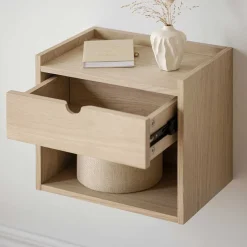 Wohnen Hänge Kommode mit Schublade & Fach - Pluta