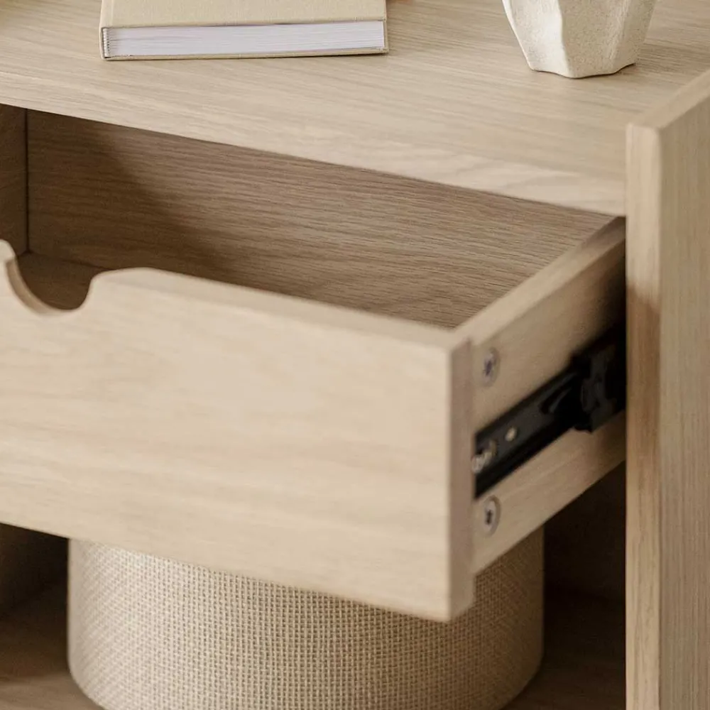 Wohnen Hänge Kommode mit Schublade & Fach - Pluta