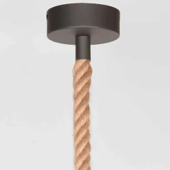 Wohnen Lampen & Leuchten*Hänge Lampe mit Stahlschirm mit Gitter - Ruvania