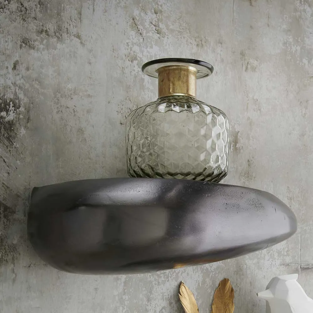 Wohnen Hängeboard in Steinoptik aus Aluminium - Capanino