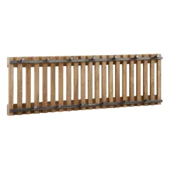 Wohnen Garderoben|Garderoben*Hängegarderobe in Mangoholz Sandfarben - Imparacta