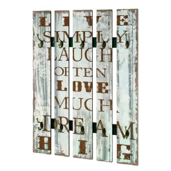 Wohnen Vintage Möbel*Hängegarderobe Ranito mit Spruch