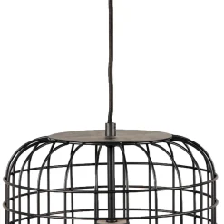 Wohnen Hängelampe mit Gitterschirm - Troketta