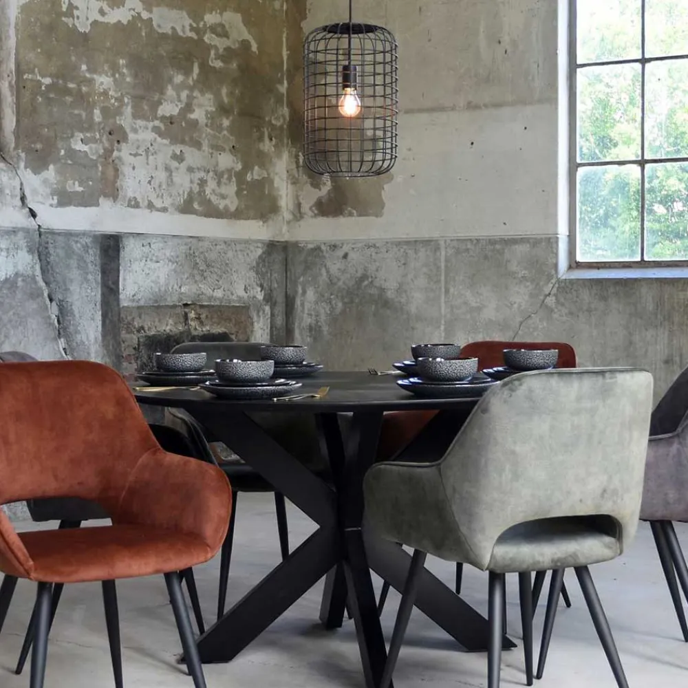 Wohnen Hängelampe mit Gitterschirm - Troketta