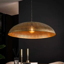 Wohnen Hängelampe mit rundem Schirm - Marin