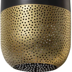 Wohnen Lampen & Leuchten*Hängelampen in Schwarz & Messing - Dirava (2er Set)