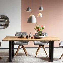 Wohnen Lampen & Leuchten*Hängeleuchte mit Beton Schirm - Kanella