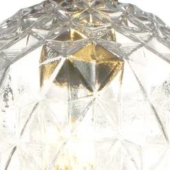 Wohnen Lampen & Leuchten*Hängeleuchte mit Design Glas Schirm - Vladgo