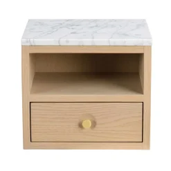 Wohnen Skandinavische Möbel|Sideboards & Kommoden*Hänge-Nachtkommode in Eiche White Wash - Loppa