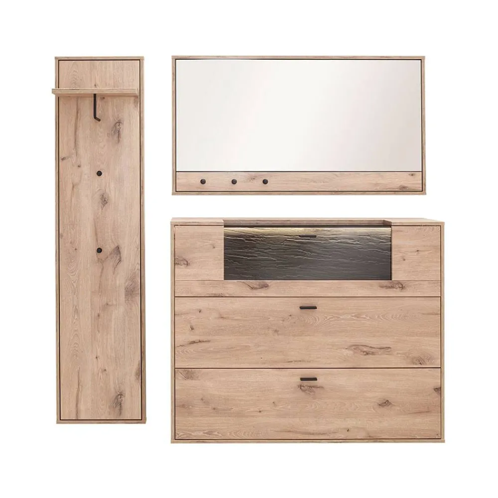 Wohnen Hängende Dielenmöbel im Set - Vapposia (dreiteilig)