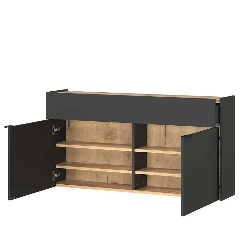 Wohnen Garderoben|Garderoben*Hängende Flurkommode & Spiegel - Sidgarus (zweiteilig)