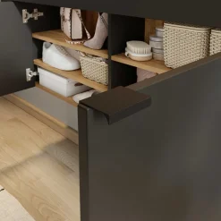 Wohnen Garderoben|Garderoben*Hängende Flurkommode & Spiegel - Sidgarus (zweiteilig)