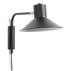 Wohnen Hängende Lampe aus Metall in Schwarz - Resceta