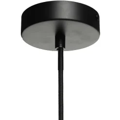 Wohnen Hängende Lampe in Grau Glasschirm - Rodena