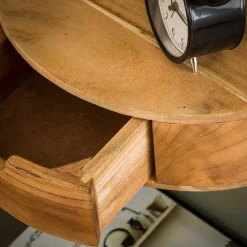 Wohnen Hängende Nachtkonsole halbrund - Lessia