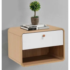 Wohnen Hängende Nachtkonsole im Skandi Design - Jendren