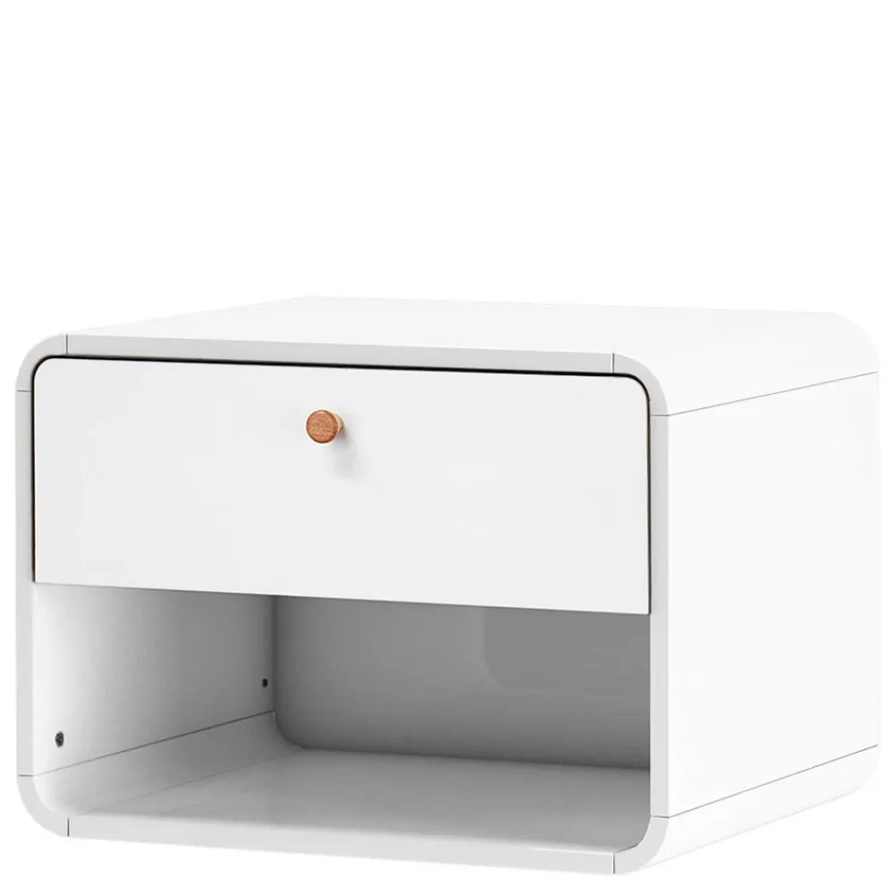 Wohnen Hängende Nachtkonsole im Scandi Chic - Kolreva