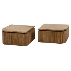 Wohnen Hängende Nachtkonsolen mit Schublade - Vidal (2er Set)