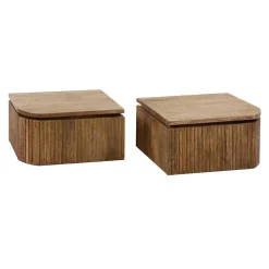 Wohnen Hängende Nachtkonsolen mit Schublade - Vidal (2er Set)