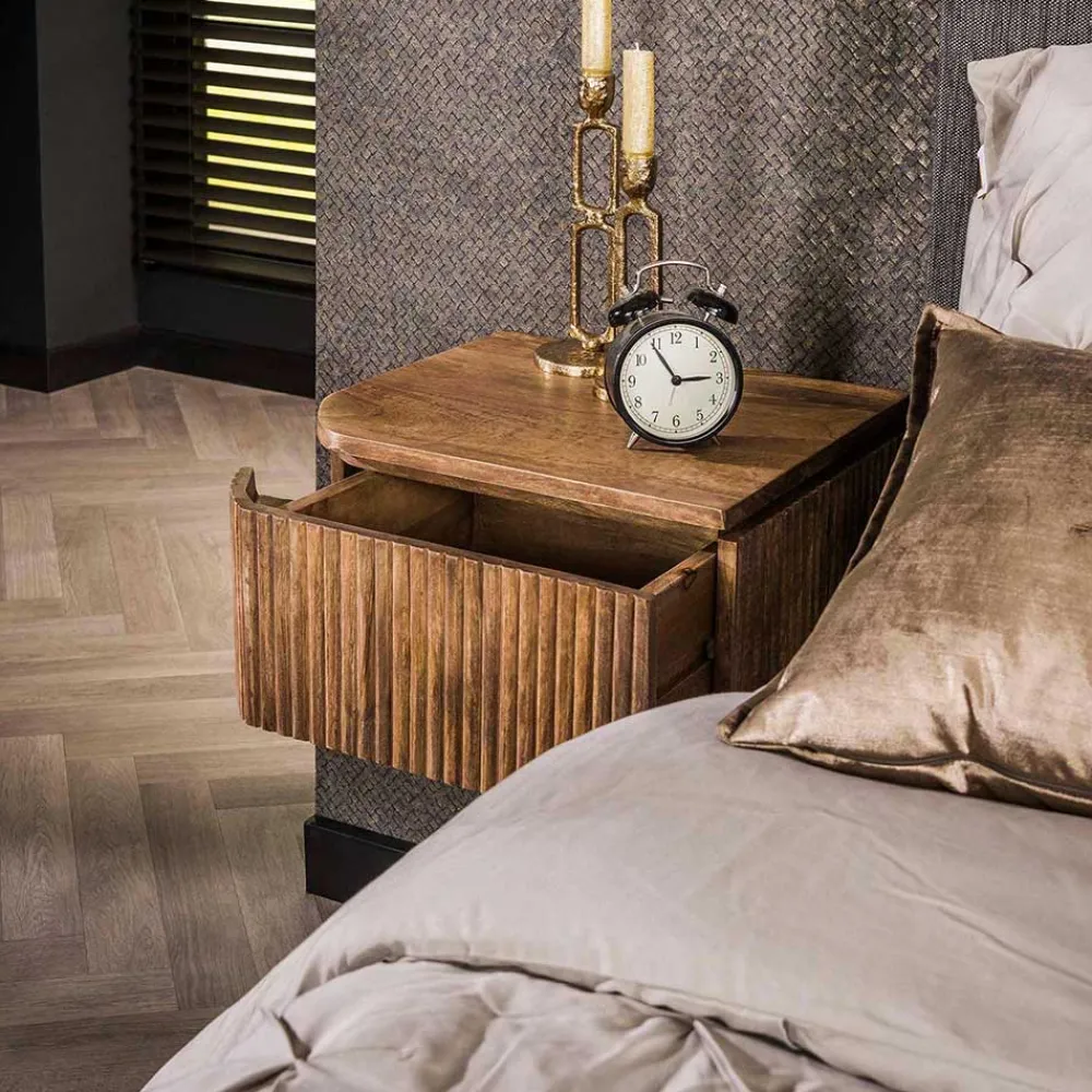 Wohnen Hängende Nachtkonsolen mit Schublade - Vidal (2er Set)