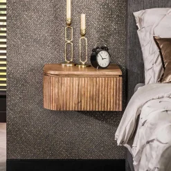 Wohnen Hängende Nachtkonsolen mit Schublade - Vidal (2er Set)