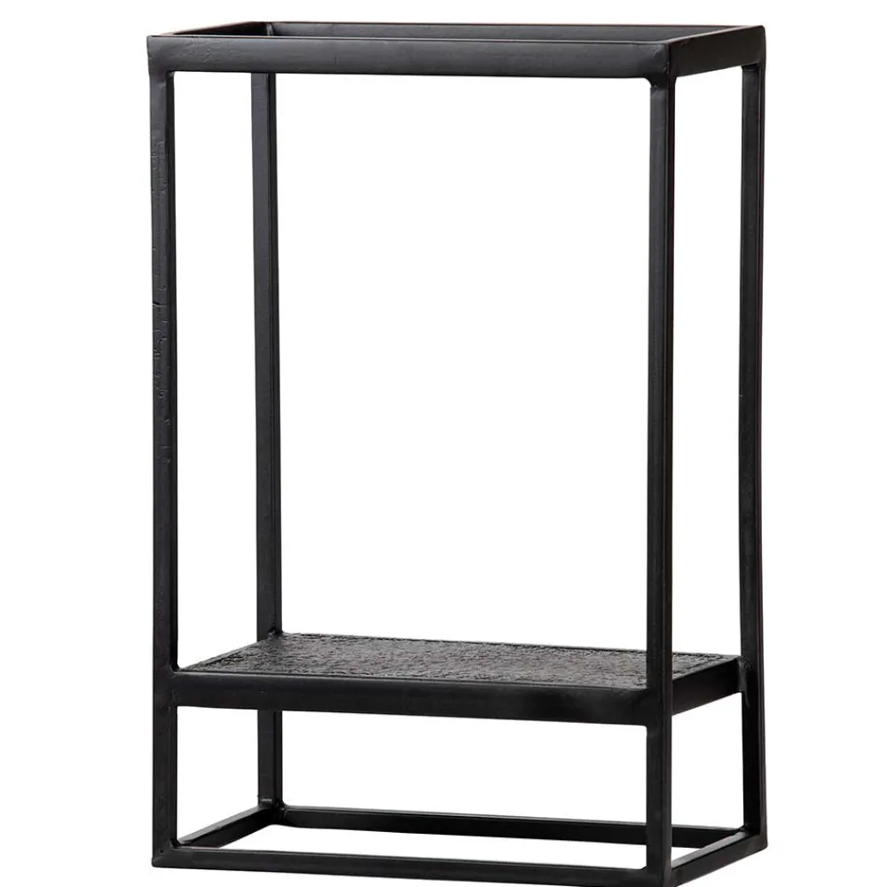 Wohnen Hängende Regale in Schwarz - Heliawa (2er Set)