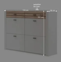 Wohnen Schuhschränke*Hängende Schuhkommode modern - Ballina