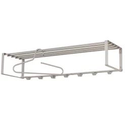 Wohnen Garderoben|Garderoben*Hängende Stahlgarderobe in Taupe - Satroni