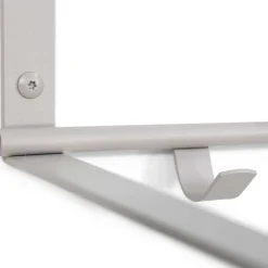 Wohnen Garderoben|Garderoben*Hängende Stahlgarderobe in Taupe - Satroni