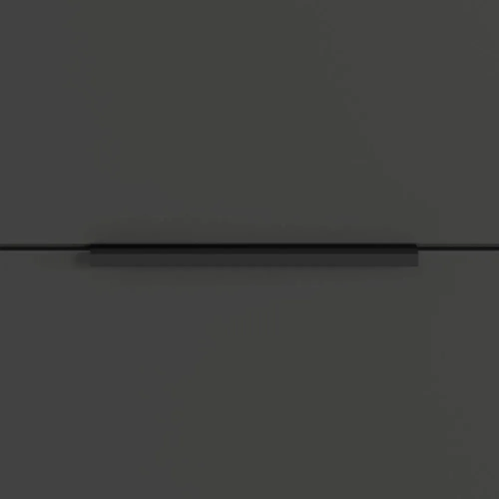 Wohnen Waschtisch|Waschbeckenunterschränke*Hängender Bad-Waschtisch in Dunkelgrau - Fanito