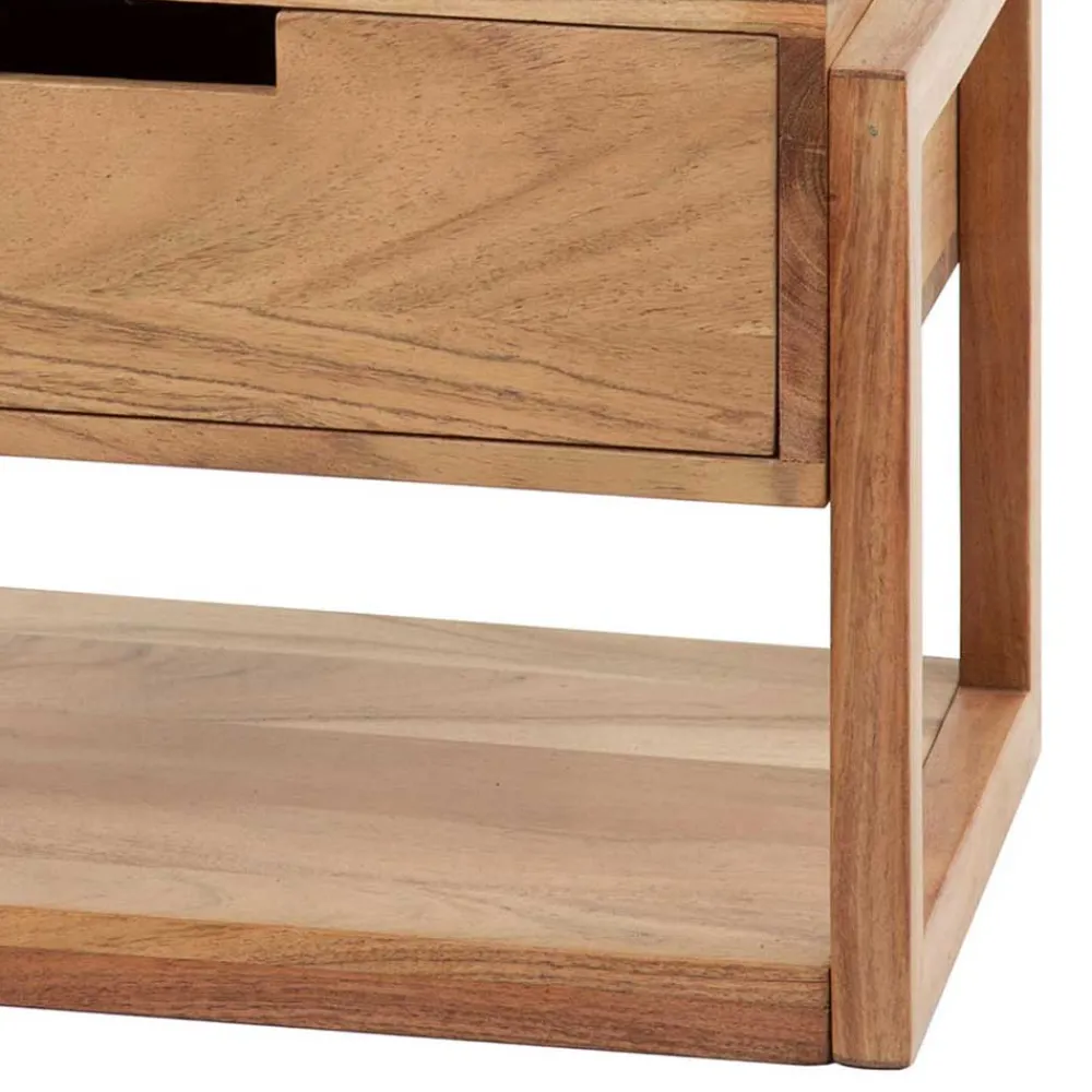 Wohnen Hängender Nachttisch mit einer Schublade - Pralina