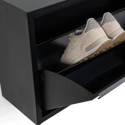 Wohnen Schuhschränke*Hängender Schuhkipper in Schwarz - Kerala