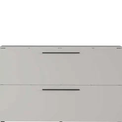 Wohnen Schuhschränke*Hängender Schuhklappenschrank in Hellgrau - Orica