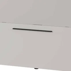 Wohnen Schuhschränke*Hängender Schuhklappenschrank in Hellgrau - Orica