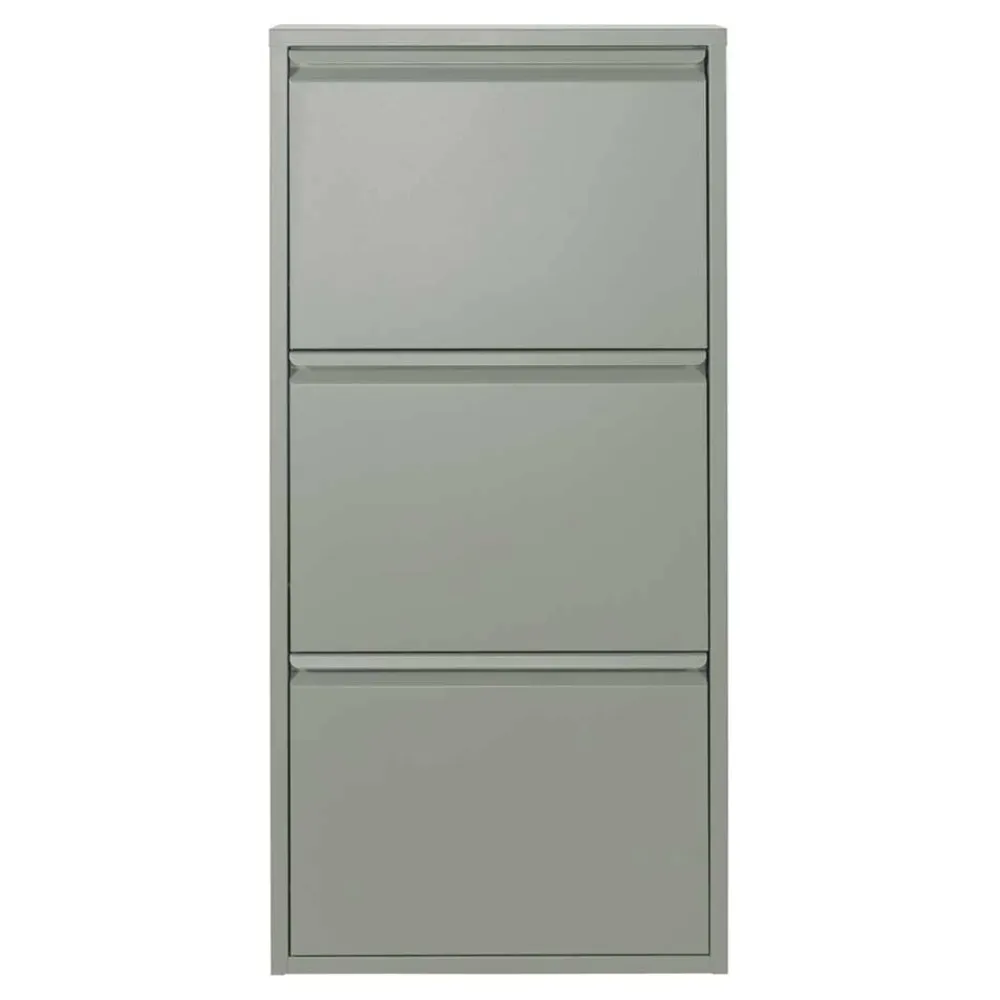 Wohnen Schuhschränke*Hängender Schuhschrank in Graugrün - Bombasti