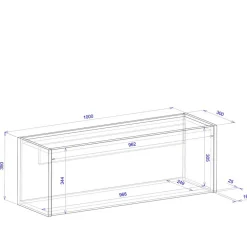 Wohnen Hängender Sekretär modern - Nonessia