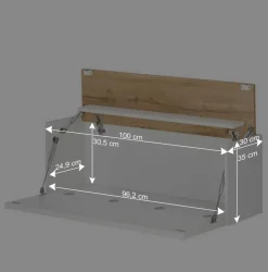 Wohnen Hängender Sekretär modern - Nonessia