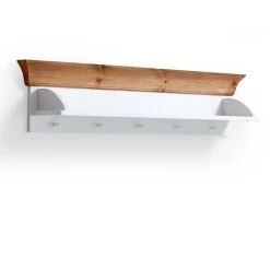 Kinder Wohnen Hängendes Board in Weiß & Laugenfarben - Sibiuta