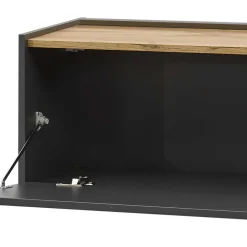 Wohnen Esszimmerschränke*Hängendes TV Board in Anthrazit - Ahilav