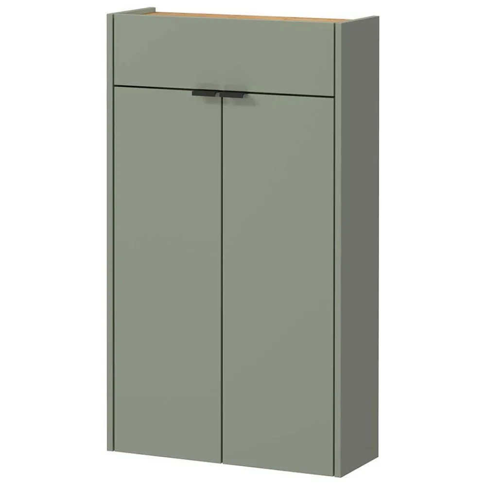 Wohnen Hängendes Vertiko & runder Spiegel - Point (zweiteilig)