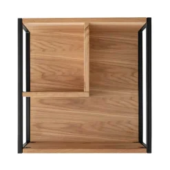 Wohnen Hängeregal aus Wildeiche Massivholz - Manarola