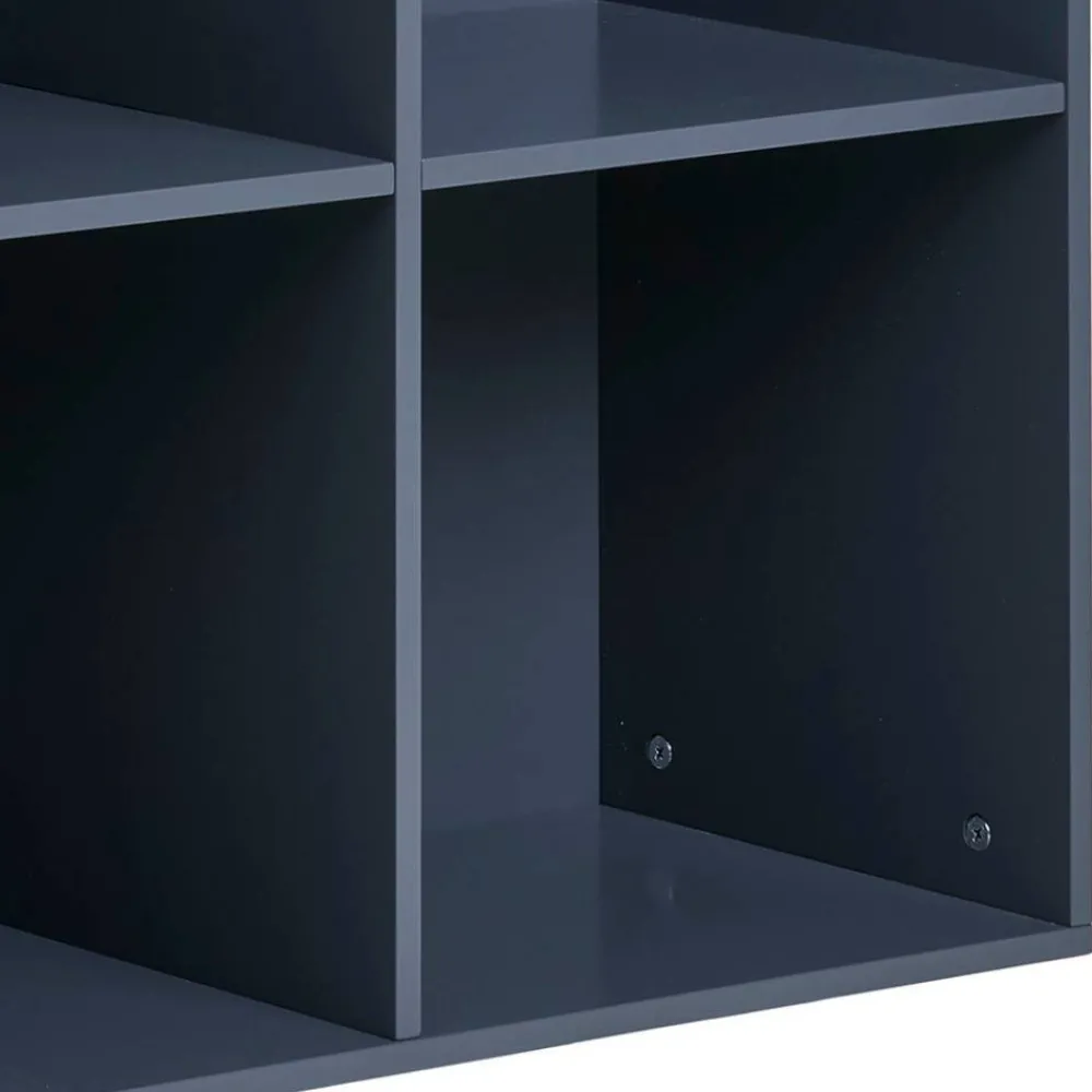 Wohnen Esszimmerregale|Regale*Hängeregal in Dunkelgrau - Veracruz