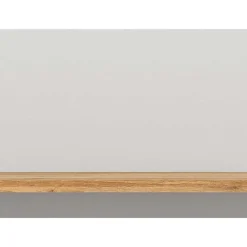 Wohnen Esszimmerregale|Regale*Hängeregal in Lichtgrau und Eiche Dekor - Jannios